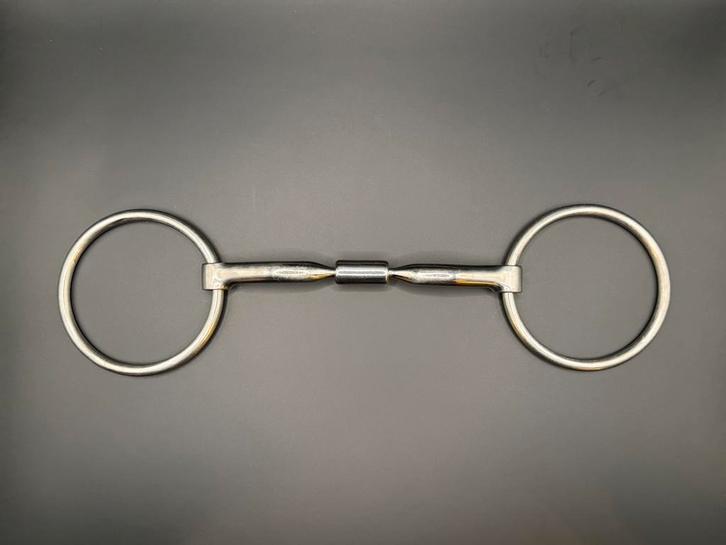 Myler bit watertrens 13,5 cm 12mm level 1, Dieren en Toebehoren, Paarden en Pony's | Hoofdstellen en Tuigage, Gebruikt, Dressuur