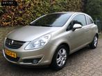 Opel Corsa 1.2-16V Automaat | 1e Eig | Cruise | Trekhaak, Auto's, Zwart, 1229 cc, Beige, Origineel Nederlands
