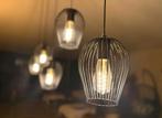 Lagos - Hanglamp - 5 Lampen - 136cm - Mat zwart, Ophalen, Gebruikt, 75 cm of meer
