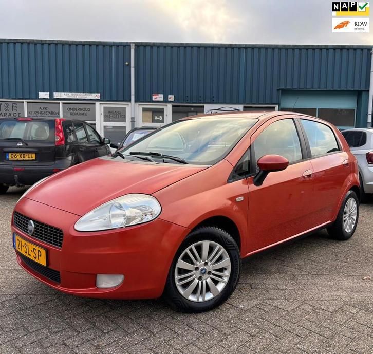 Fiat Grande Punto 1.4 Edizione Prima | Nieuwe APK | LM Velge, Auto's, Fiat, Bedrijf, Te koop, Grande Punto, ABS, Airbags, Boordcomputer