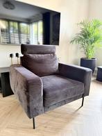Loveseat fauteuil, Ophalen of Verzenden, Zo goed als nieuw, 75 tot 100 cm, Stof