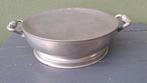 Vintage Tinnen Warmhoudschaal, Antiek en Kunst, Ophalen of Verzenden