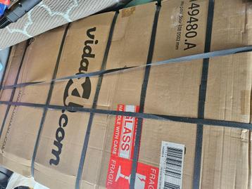 Schuifdeur doorzichtig van Vidaxl te koop! beschikbaar voor biedingen