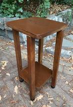 Art deco kleine tafel tafeltje bijzettafeltje bijzettafel, Huis en Inrichting, Ophalen of Verzenden, Hout, Minder dan 55 cm
