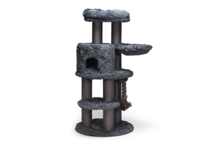 ACTIE Beeztees Duco Krabpaal Grijs 60x45x126 cm €165,95, Dieren en Toebehoren, Krabmeubelen, Nieuw, Krabpaal, Ophalen of Verzenden