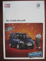 Volkswagen Der Caddy Roncalli (maart 2011), Boeken, Ophalen of Verzenden, Nieuw, Volkswagen