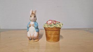 Peper en Zout stel van Peter Rabbit beschikbaar voor biedingen
