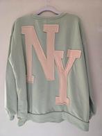 Nieuwe trui new york groen 42 44, Kleding | Dames, Truien en Vesten, Ophalen of Verzenden, Nieuw, Maat 42/44 (L), Groen