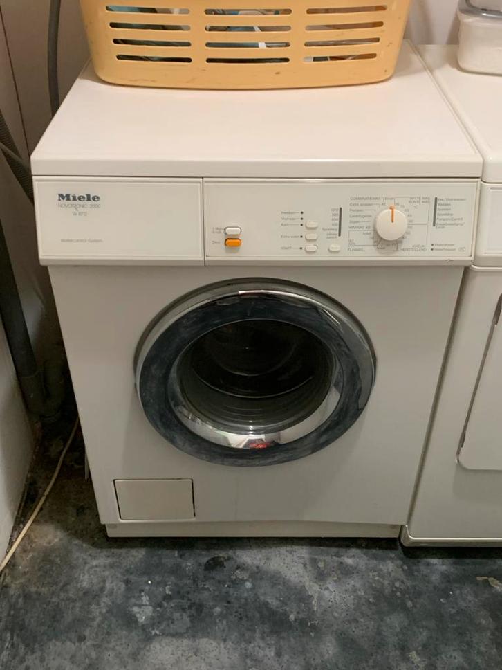 Miele Wasmachine & Droger - Gebruikt, Witgoed en Apparatuur, Wasmachines, Gebruikt, Voorlader, 6 tot 8 kg, 85 tot 90 cm, 1200 tot 1600 toeren