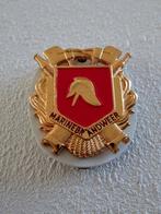 Oud model Korpsbrevet Marine Brandweer, Verzamelen, Verzenden, Marine, Nederland, Embleem of Badge