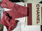 Chanel 01A Coco Monogram panty's tights vintage maat 36/38, Maat 36/38 (S), Bruin, Nieuw, Ophalen of Verzenden