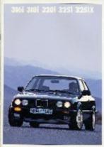 BMW 3-serie (E30) originele brochure/auto folder '82 - '91, Verzenden, Zo goed als nieuw, BMW
