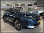 Peugeot 3008 1.6 HYbrid 225pk Allure, Navi, DAB+, Camera, 12 maanden, Euro 6, Blauw, Leder en Stof