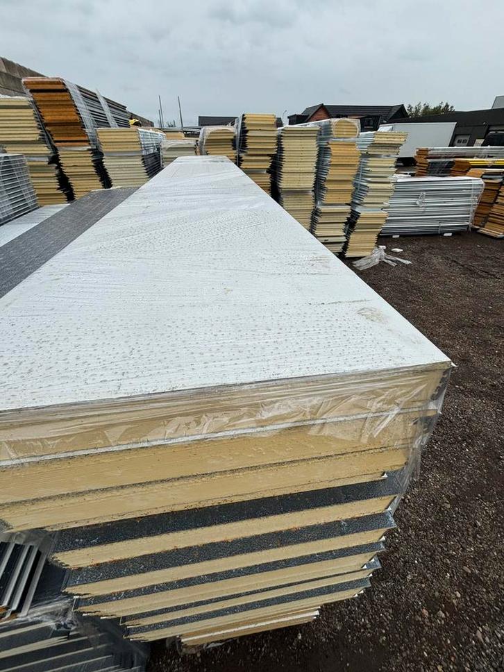 Te koop sandwich panelen 4 cm dik, Doe-het-zelf en Verbouw, Platen en Panelen, Nieuw, Overige materialen, 20 tot 50 mm, Ophalen of Verzenden