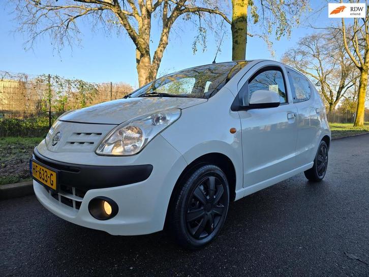 Nissan Pixo 1.0 Acenta Airco Nw apk 5drs Zuinig!, Auto's, Nissan, Bedrijf, Te koop, Pixo, ABS, Airbags, Airconditioning, Centrale vergrendeling