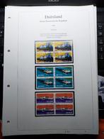 DDR boten serie in blokken van 4 egels, Verzenden, DDR, Gestempeld