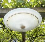 Mooie Retro Plafonniére - retro plafondlamp mid century, Ophalen, Zo goed als nieuw, Glas, Vintage retro