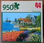 Jumbo puzzel de Zaanse Schans 950 stukjes, Hobby en Vrije tijd, Ophalen of Verzenden, 500 t/m 1500 stukjes, Legpuzzel