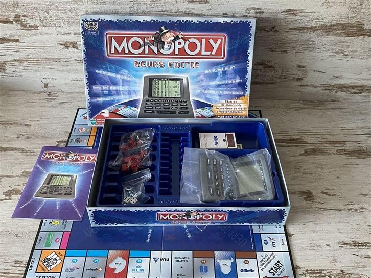monopoly beurs editie parker [s797], Hobby en Vrije tijd, Gezelschapsspellen | Bordspellen, Zo goed als nieuw, Ophalen of Verzenden