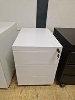 NIEUW Rolblok Wit 3 laden Rolcontainer Buroladeblok, Huis en Inrichting, Minder dan 50 cm, Nieuw, Ophalen of Verzenden, 3 of 4 laden