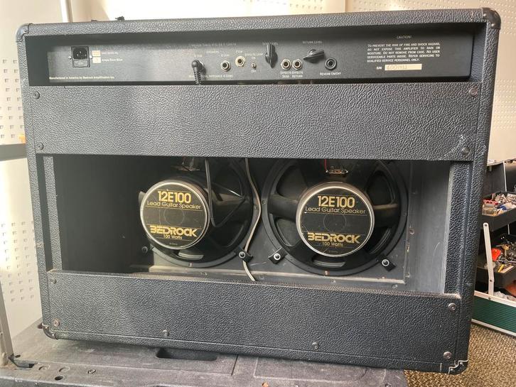 Bedrock buizencombo 60 watt EL84 600 series, Muziek en Instrumenten, Versterkers | Bas en Gitaar, Gebruikt, Gitaar, 50 tot 100 watt