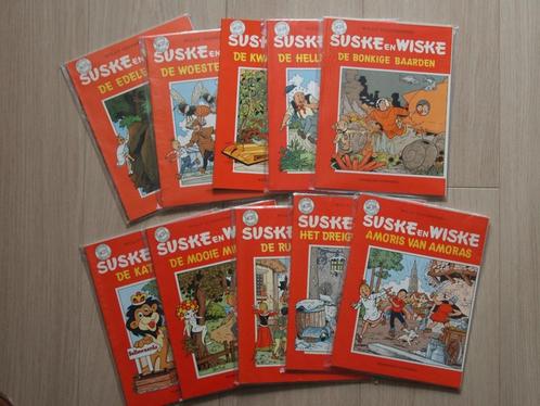 Suske en Wiske 10 albums met eerste druk melding op covers, Boeken, Stripboeken, Zo goed als nieuw, Meerdere stripboeken, Ophalen of Verzenden