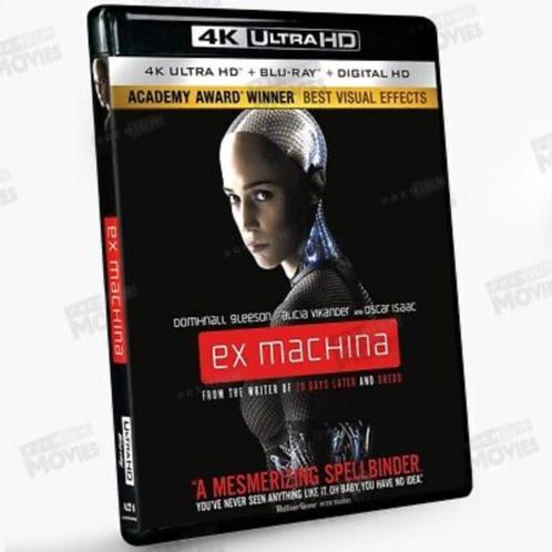 Ex Machina (Blu-Ray, in hoes van 4k UHD Blu-Ray), Cd's en Dvd's, Blu-ray, Gebruikt, Science Fiction en Fantasy, Ophalen of Verzenden