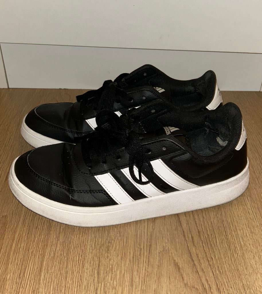 Adidas Breaknet 2.0 sneakers zwart/wit - Maat 43 1/3, Verzenden, Zwart, Sneakers of Gympen, Gedragen
