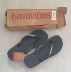 Nieuwe Havaianas slippers - model Brasil Logo - Maat 41/42, Slippers, Zwart, Havaianas, Ophalen of Verzenden