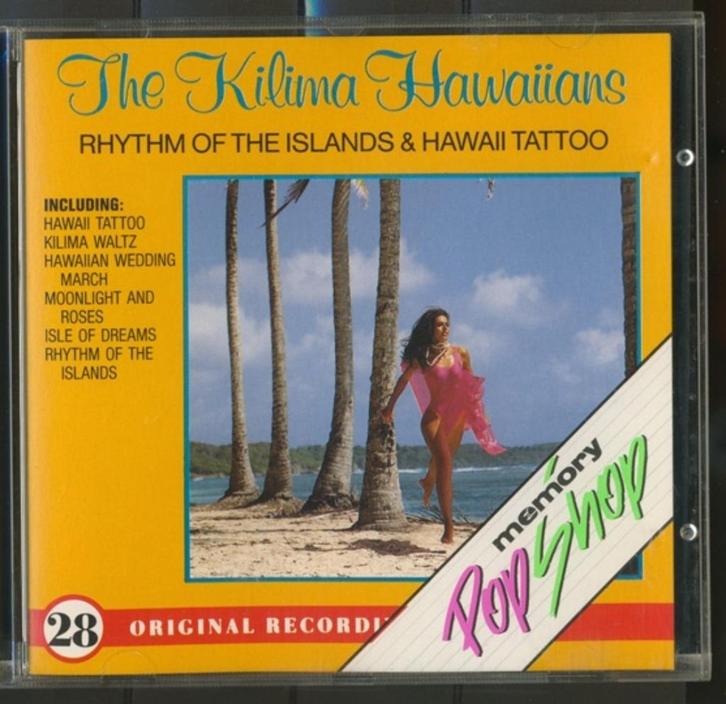 The Kilima Hawaiians - Rhythm of the islands CD-166 jdu, Cd's en Dvd's, Cd's | Pop, Zo goed als nieuw, 2000 tot heden, Ophalen of Verzenden