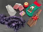 Kerst decoratie kerstballen slinger sok versier engelenhaar, Diversen, Kerst, Ophalen of Verzenden, Zo goed als nieuw