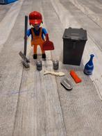 Playmobil straatveger, Kinderen en Baby's, Speelgoed | Playmobil, Ophalen of Verzenden, Zo goed als nieuw