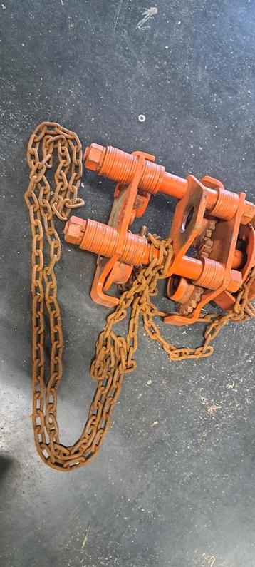 Loop kat ketting takel 1 ton verstelbaar  beschikbaar voor biedingen