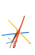 Ikea Memphis Kapstok jaren, 90 Design, Huis en Inrichting, Woonaccessoires | Kapstokken, Gebruikt, 100 tot 150 cm, Metaal, Staande kapstok