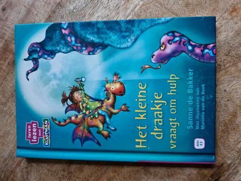 Sanne de Bakker - Het kleine draakje vraagt om hulp, Boeken, Kinderboeken | Jeugd | onder 10 jaar, Zo goed als nieuw, Ophalen of Verzenden