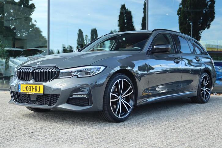 BMW 3-SERIE TOURING 320E M-SPORT | SHADOWLINE | LASERLIGHT |, Auto's, BMW, Bedrijf, Te koop, 3-Serie, 360° camera, ABS, Achteruitrijcamera