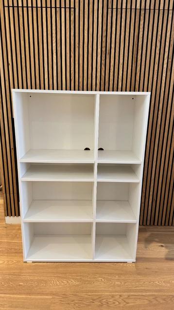 Ikea Vihals Shelving unit with 6 shelves, white, 95x37x140cm beschikbaar voor biedingen