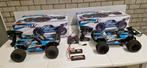 RC car 2x Maverick Quantum+ XT flux 1/10  RC Monster Trucks., Hobby en Vrije tijd, Elektro, Gebruikt, Auto offroad, Ophalen of Verzenden