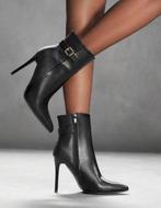 New Black Heeled Boots, Zwart, Lage of Enkellaarzen, Nieuw, Ophalen of Verzenden
