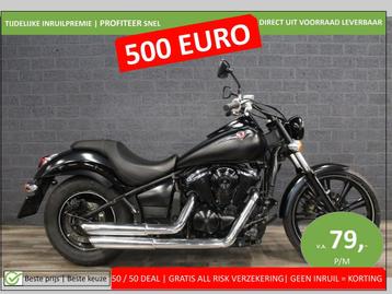 KAWASAKI VN 900 CUSTOM (bj 2010) VN900 MatZwart beschikbaar voor biedingen