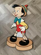 Pinokkio Geboorte Bord - Houten Decoratie 120x60cm, Ophalen of Verzenden, Gebruikt, Wanddecoratie