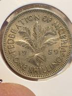 Nigeria, 1 shilling 1959 (16), Ophalen of Verzenden, Nigeria