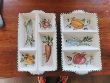 Italiaanse Fruitschalen - Handgemaakt beschikbaar voor biedingen