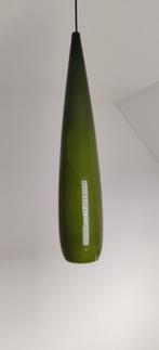 groene hanglamp van Holmegaard, Ophalen of Verzenden, Gebruikt, Glas, 50 tot 75 cm