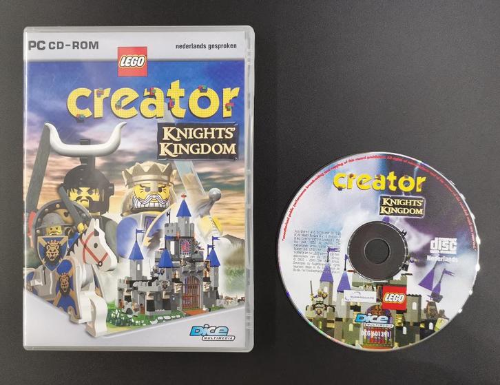 PC Lego Creator Knights Kingdom, Spelcomputers en Games, Games | Pc, Zo goed als nieuw, 1 speler, Vanaf 18 jaar, Ophalen of Verzenden