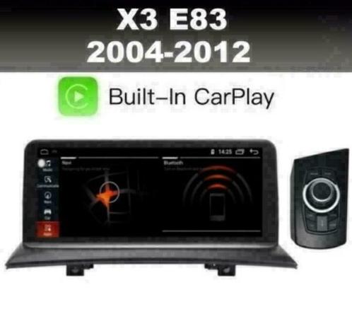 BMW X3 E83 navigatie android 10 wifi dab+ carplay 10,25inch, Auto diversen, Autoradio's, Nieuw, Ophalen of Verzenden