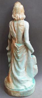 Om 1940 PETRI Tegelen Beeld Sculptuur Dame Vrouw Half Naakt, Antiek en Kunst, Antiek | Keramiek en Aardewerk, Ophalen of Verzenden