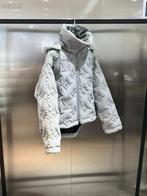 Louise Vuitton Puffer Jacket Jas Winterjas grijs zwart S M L, Verzenden, Nieuw, Maat 42/44 (L), Zwart