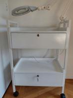 Instrumententafel (trolley) met twee lades + loeplamp, Ophalen, Gebruikt, Overige typen