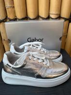 Nieuwe zilveren leren Gabor sneakers Maat 39, Overige kleuren, Gabor, Nieuw, Ophalen of Verzenden